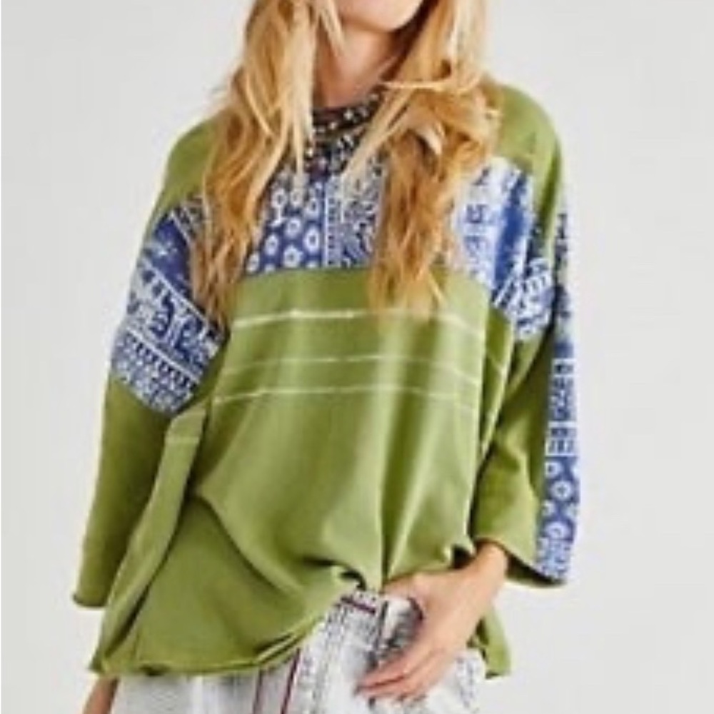 Free People oversized knit tops